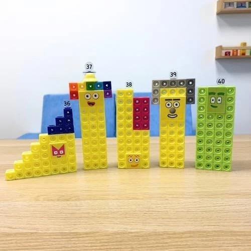 Numberblocks Mathlink Cubes Set Kids Educational Toys Preschool Learning