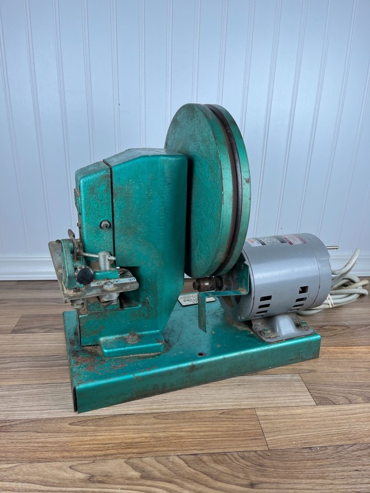 FOLEY AUTOMATIC RETOOTHER MODEL 385 . MOTOR WORKS. MISSING BELT