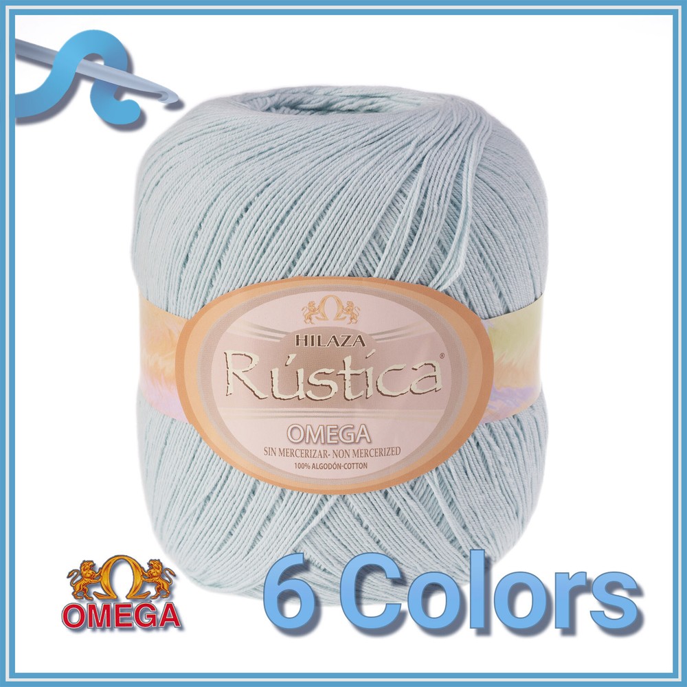 RUSTICA [150grs] by Omega - 100% Non-Mercerized Cotton Thread