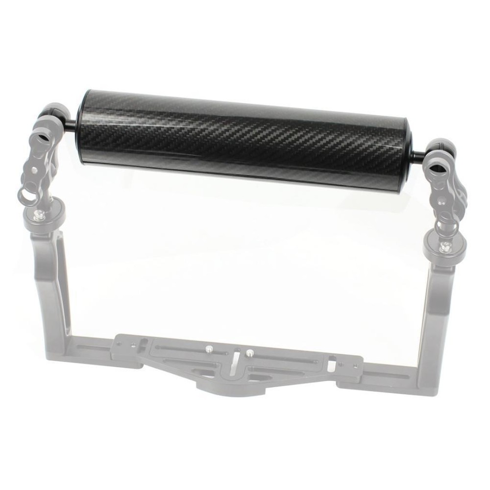 Black D60mm Carbon Aquatic Arm Camera Bracket Tray Universal