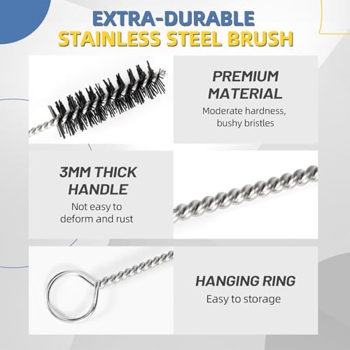 12 Pcs 61820 Car Engine Cleaning Detailing Brush Kit - Motor Engine