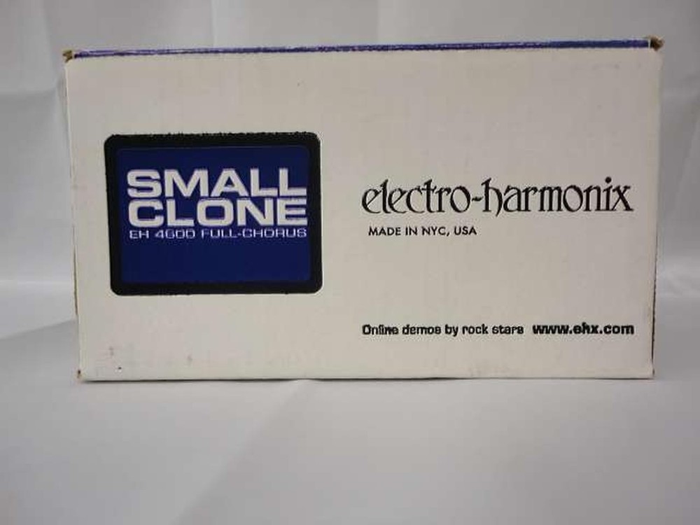 Electro-Harmonix Small Clone Analog Chorus Guitar Effects Pedal Used