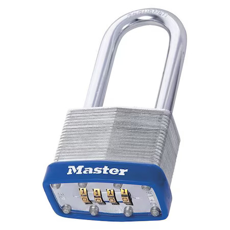 Master Lock 179Lh Combination Padlock, 2"W