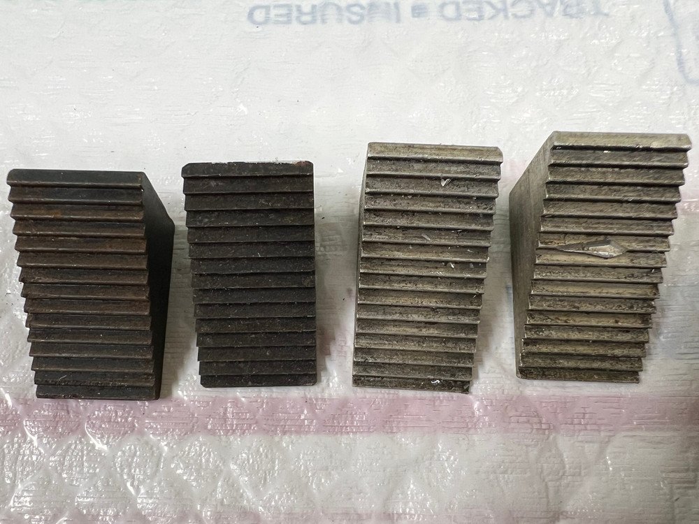 Mill Serrated Triangle Step Blocks & Hold Downs w/ T-Bolts Mill or Drill Tools