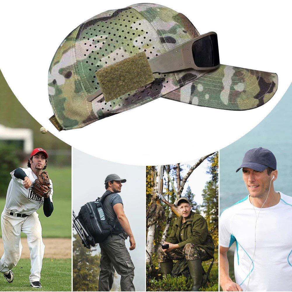 Cap With Sunglass Holder