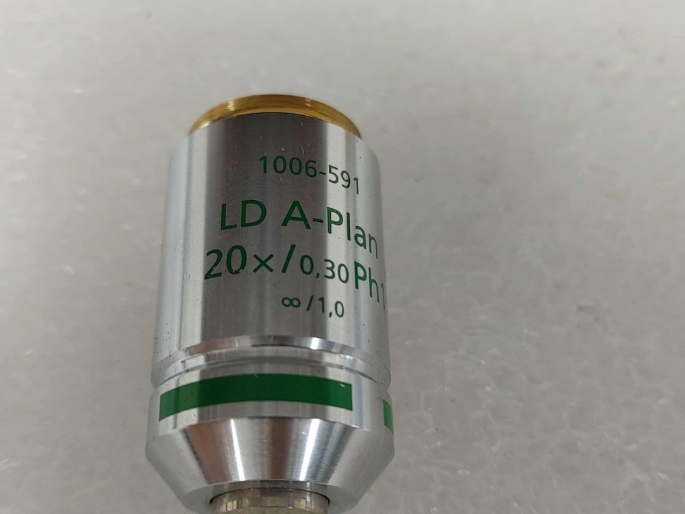 Zeiss LD A-Plan 20x 0.30 Ph1 Phase Contrast 1006-591 Microscope Objective