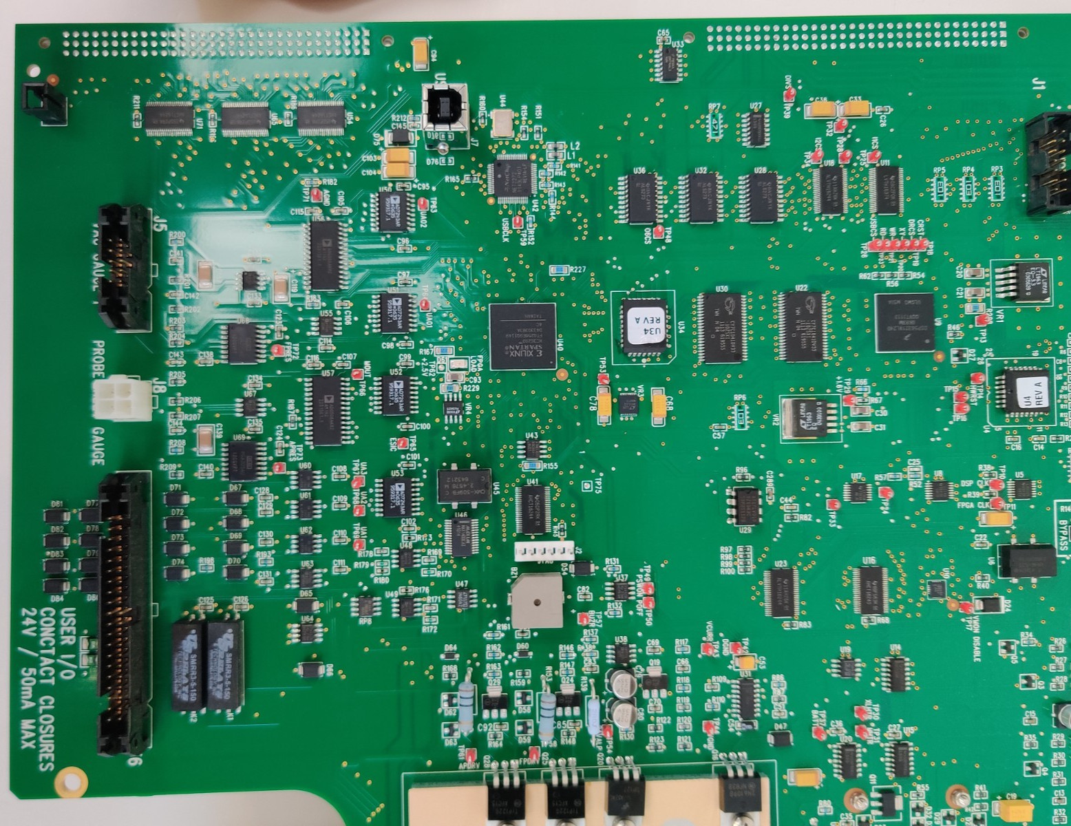 Varian Bruker 300-MS 310-MS 320-MS 03-938370-01 USB Power Board Tested