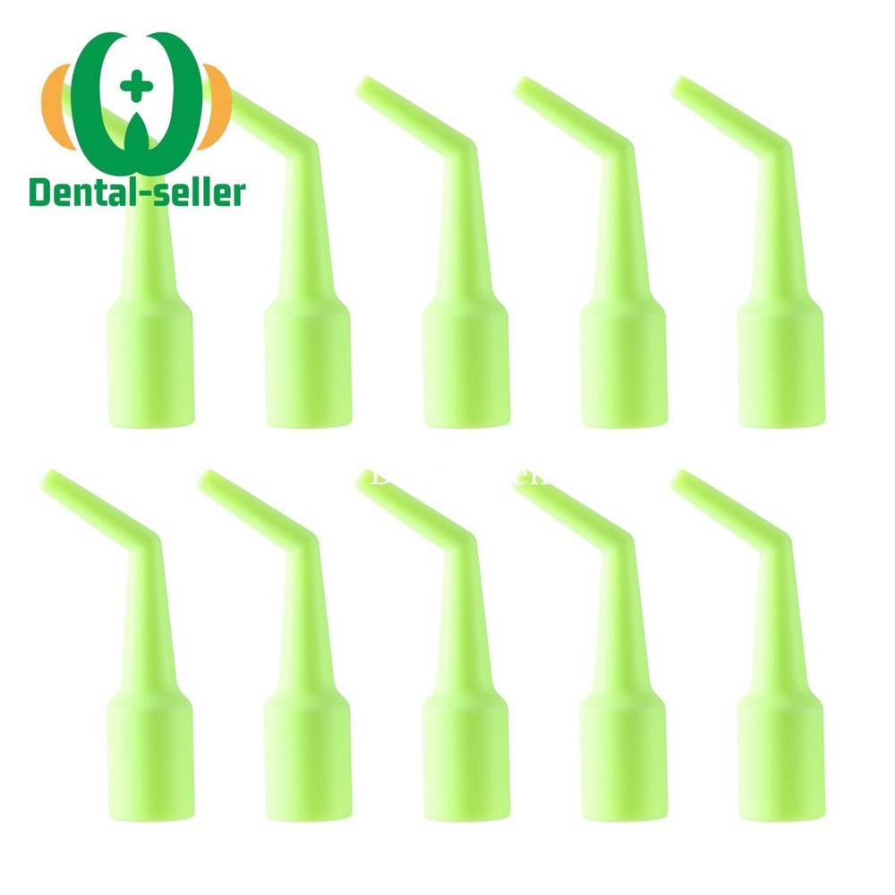 10Pcs Dental Disposable Saliva Ejector Weak Adapter Conversion Tip Autoclavable