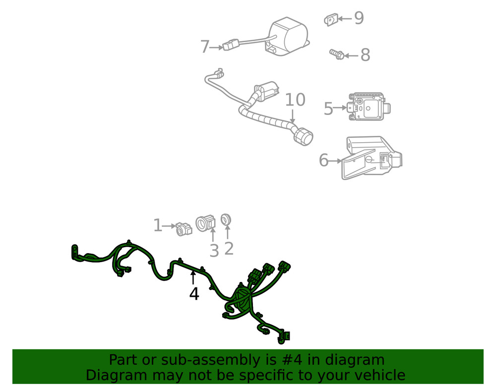 Genuine GM Harness 85560811