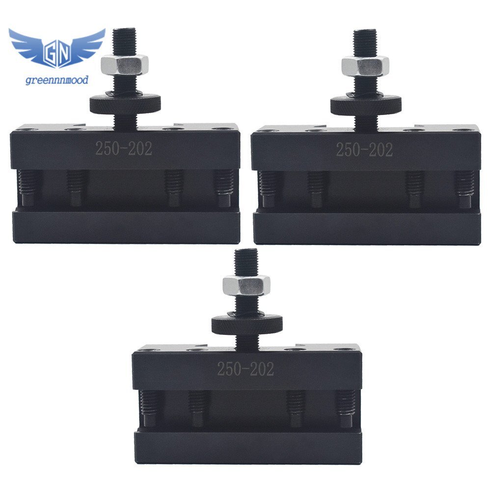 3Pcs BXA #2 250-202 Quick Change Turning Facing & Boring Tool Post Holder