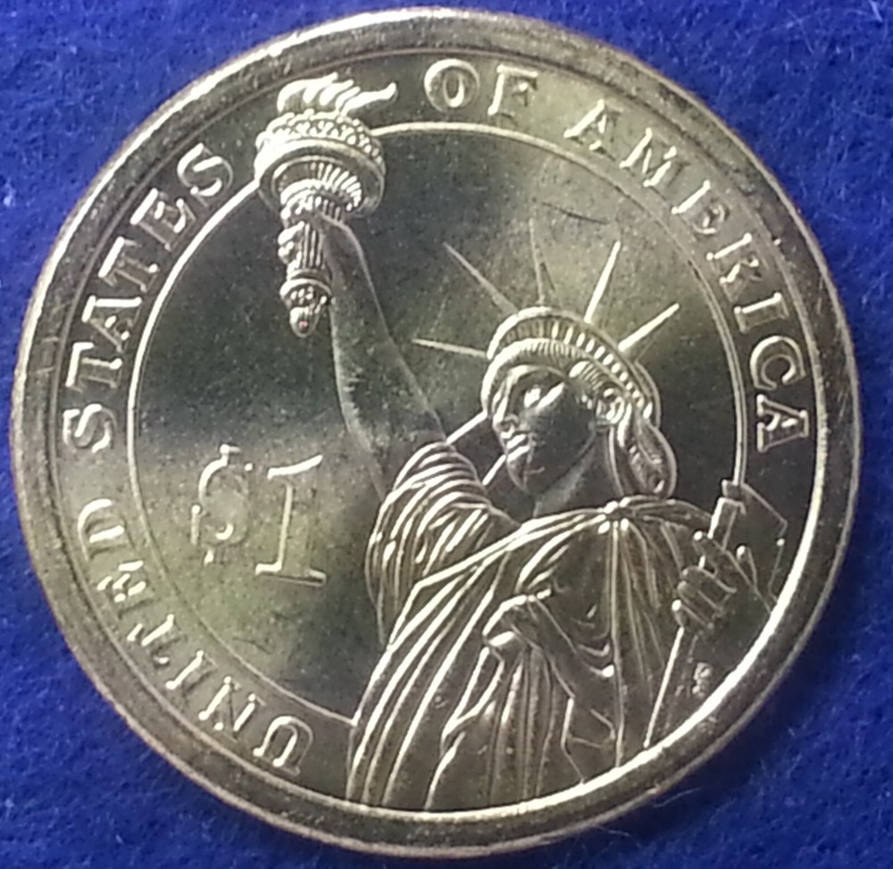 2007 D Thomas Jefferson Presidential Dollar From Mint Roll - Position A