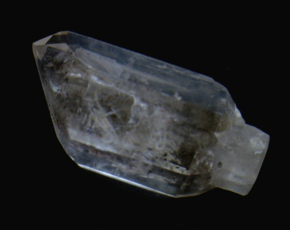 Red Fire Lepidocrocite in Phantom Quartz Scepter Crystal r812
