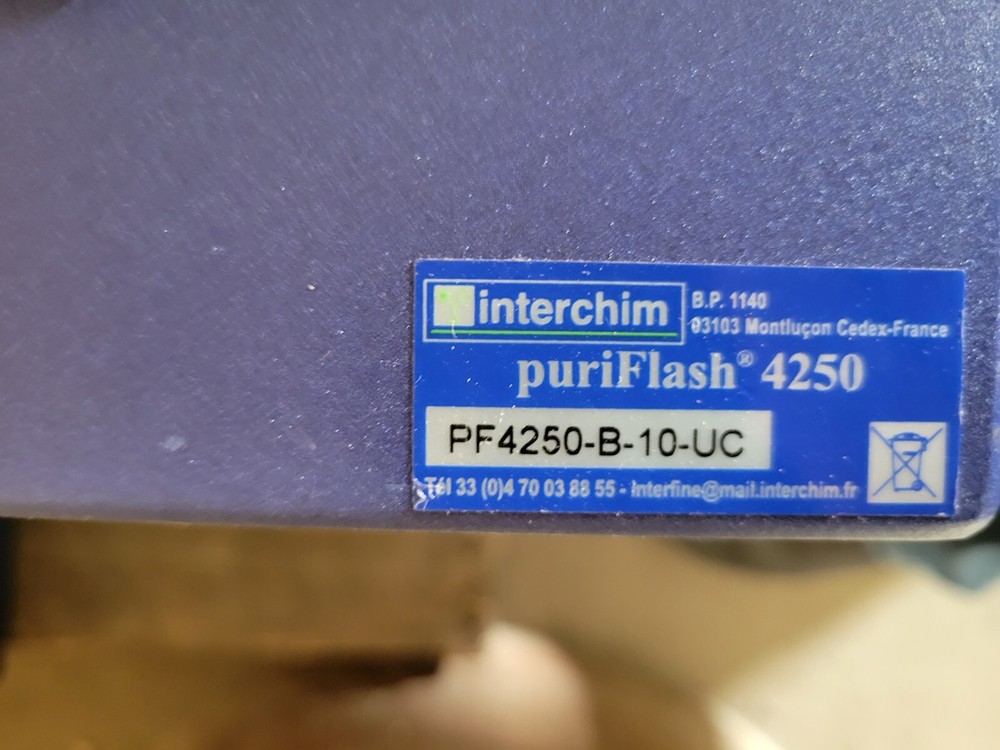 Interchim Puriflash 4250 Chromatography System Components (4 Pieces)