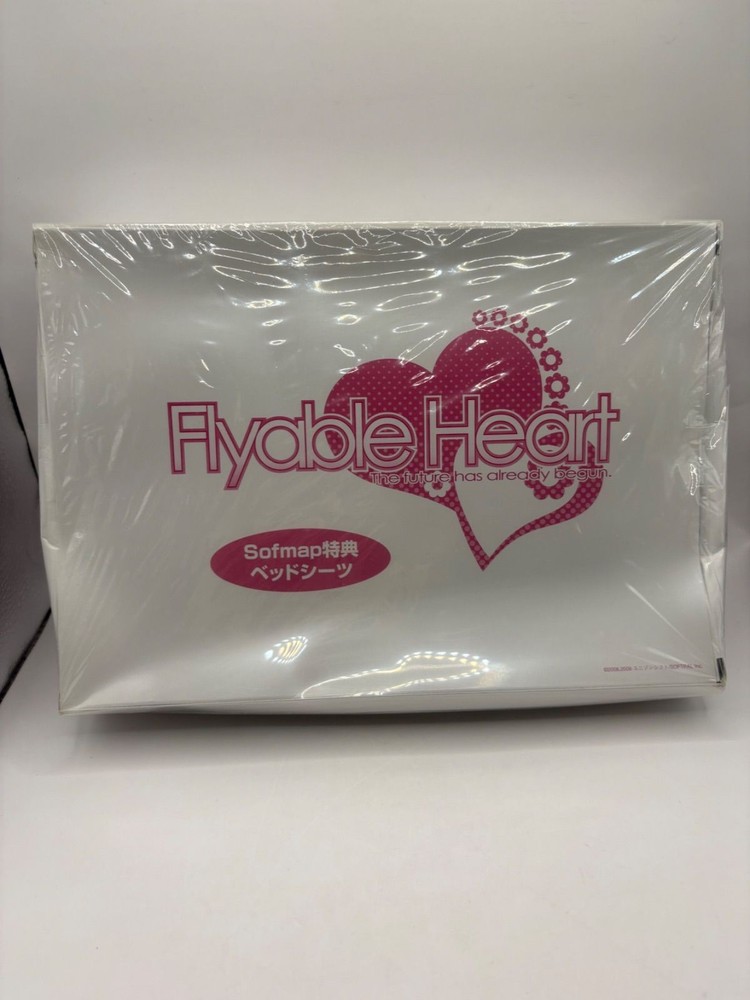 [Unopened] Flyable Heart Sofmap Bonus Bed Sheet & Stick Poster Outer box