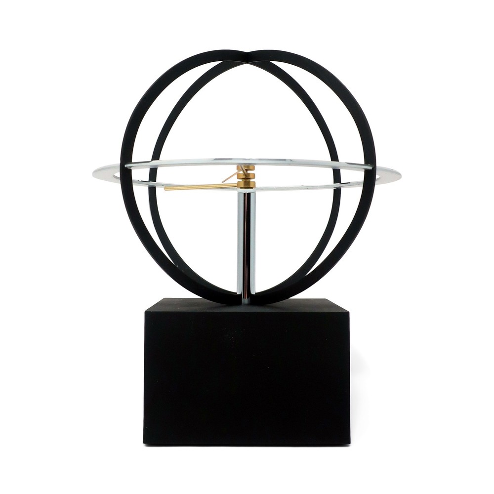 1980s Space Age Kinetic Desk Clock