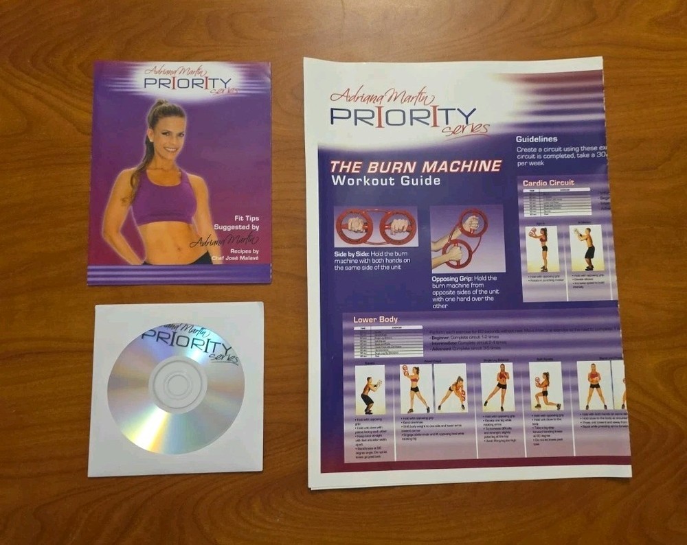 The Burn Machine Speed Bag 4 lbs Rotator Exercise - Red - New