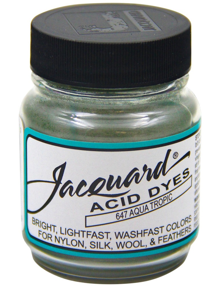 Jacquard Acid Dyes .5oz-Aqua Tropic - JAC-647