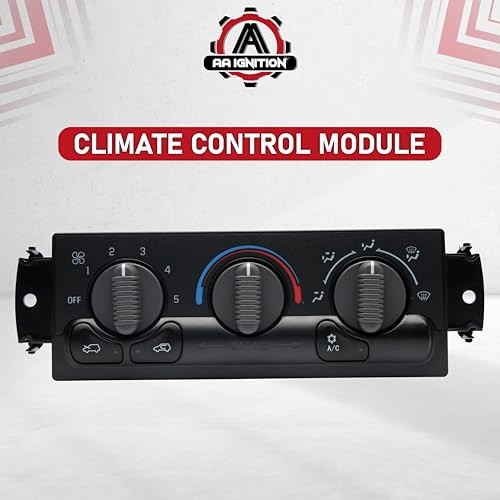 AC Heater Climate Control Module by - 15054697 - Without Rear Defogger Button