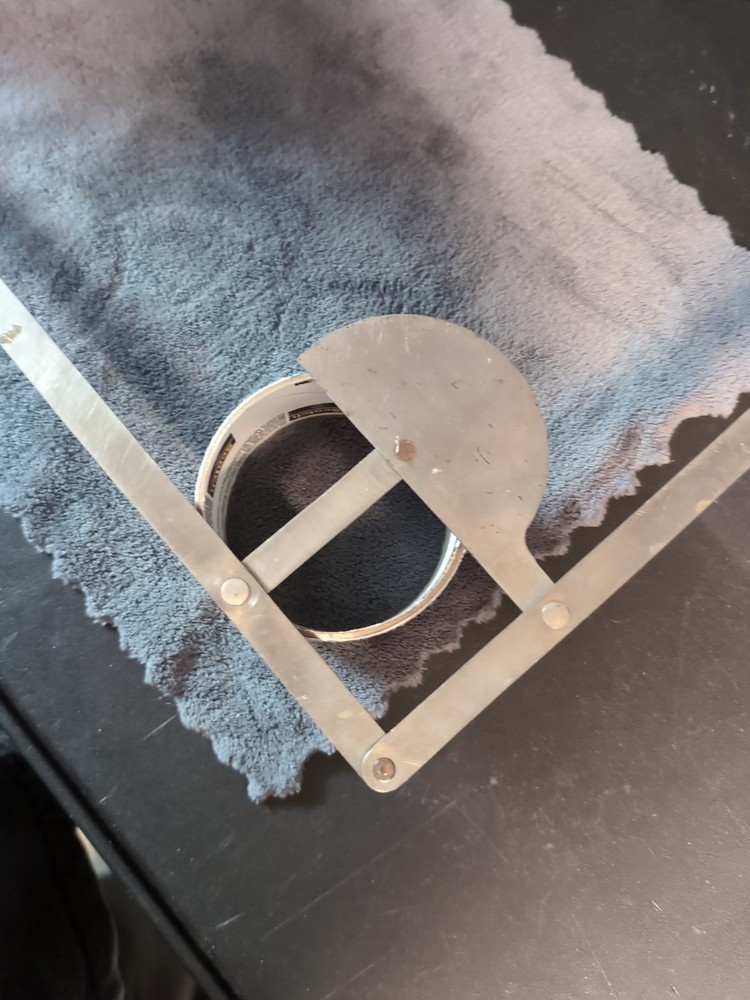 Protractor, No 18 General Hardware Mfg Co USA, Stainless Steel Modified Tool