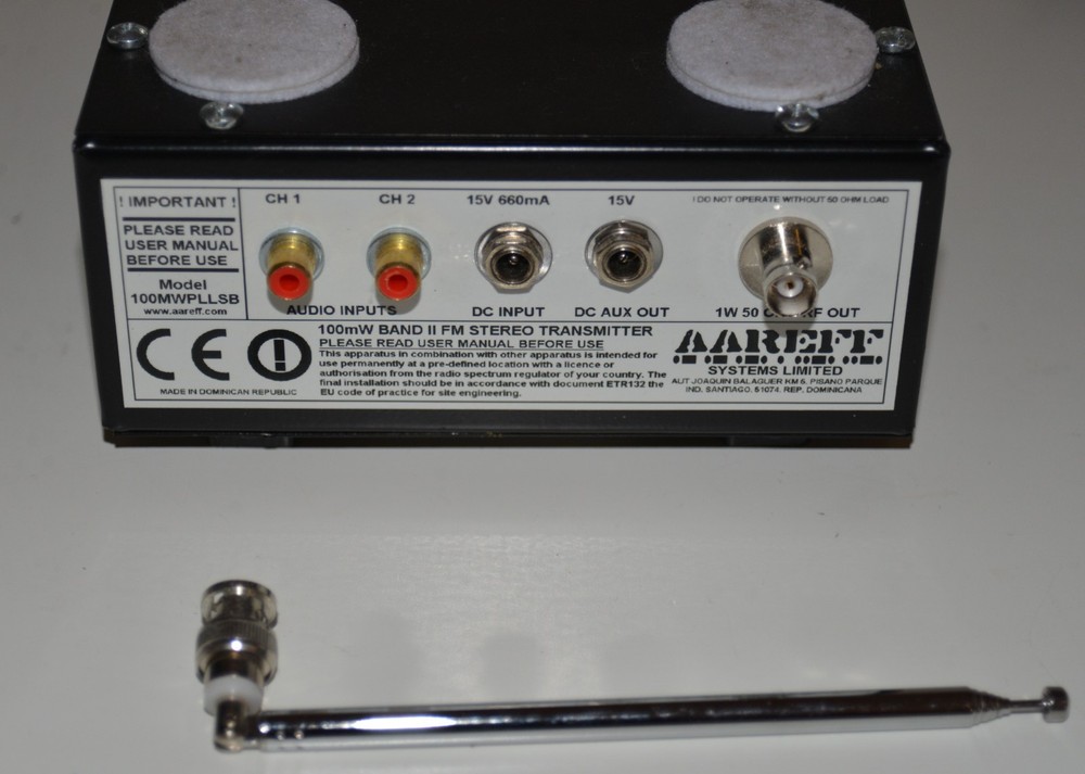 AAREFF 100mW stereo driver transmitter 100MWPLLSB power on un-tested