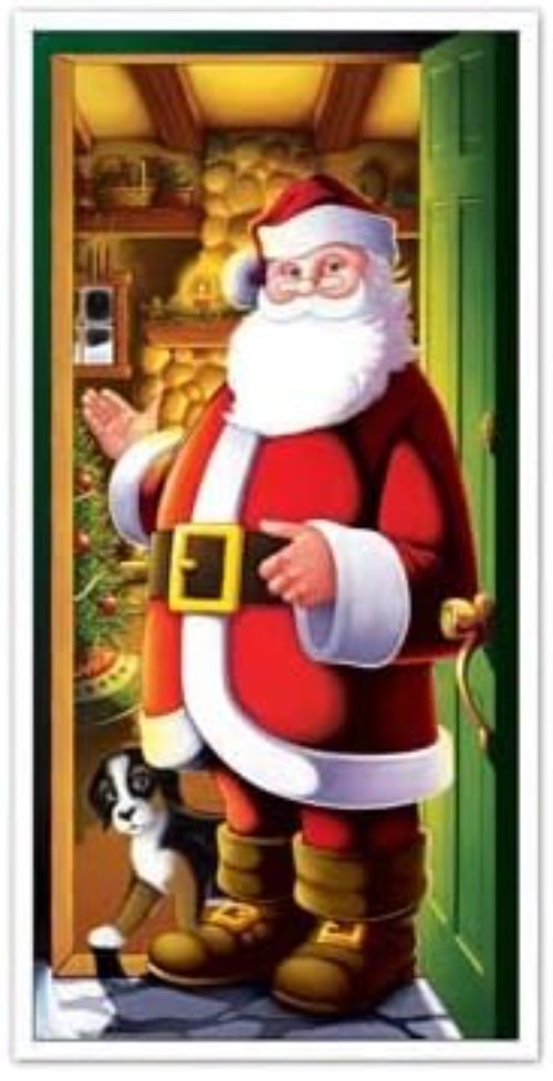 Santa Door Cover