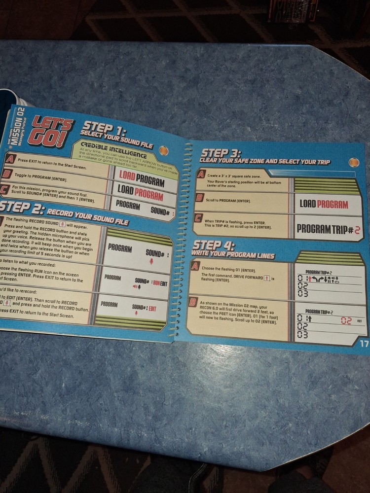 Smart Lab Recon 6.0 Programmable Rover Owners Manual Complete