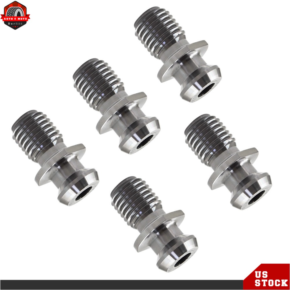 10 Pack CAT50 45° 1.140" Pull Stud Coolant Thru Retention Knob for Mazak