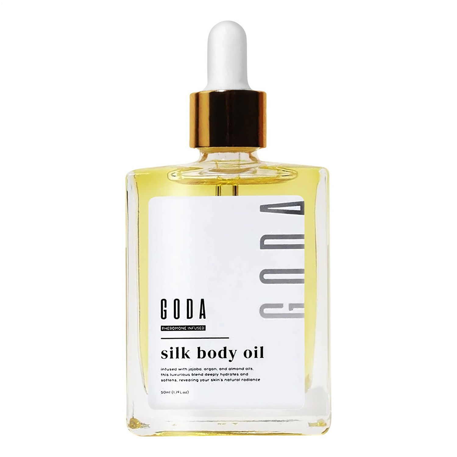 GODA Silk Body Oil Women Firming Anti Aging Moisturizing Formula Shower Oil 50ml