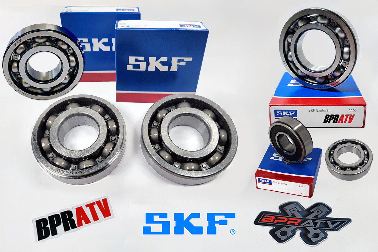 99-25 YZ250 YZ 250 Transmission Bearings SKF Aftermarket Trans Shift Bearing Kit
