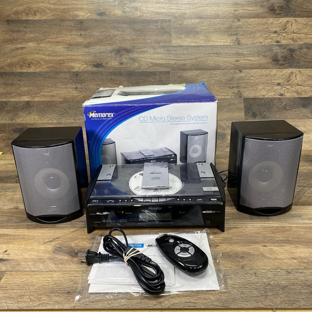 Memorex MX9790 Micro CD AM/FM Stereo System ** Read CD Error**