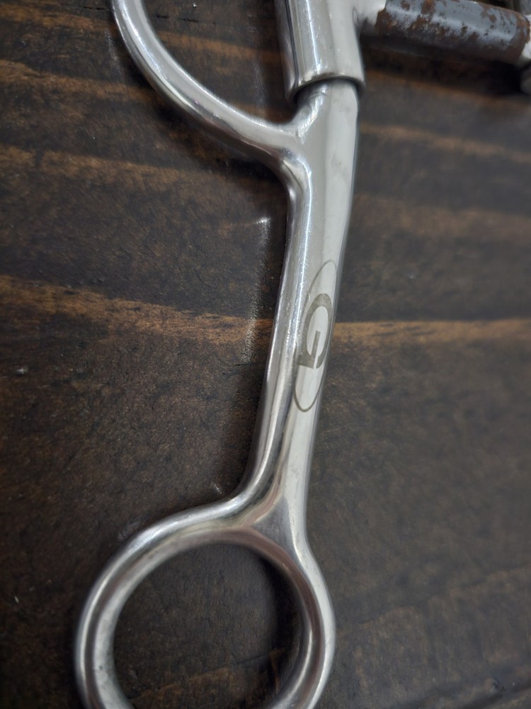 Stamped Circle G Correction Horse Bit