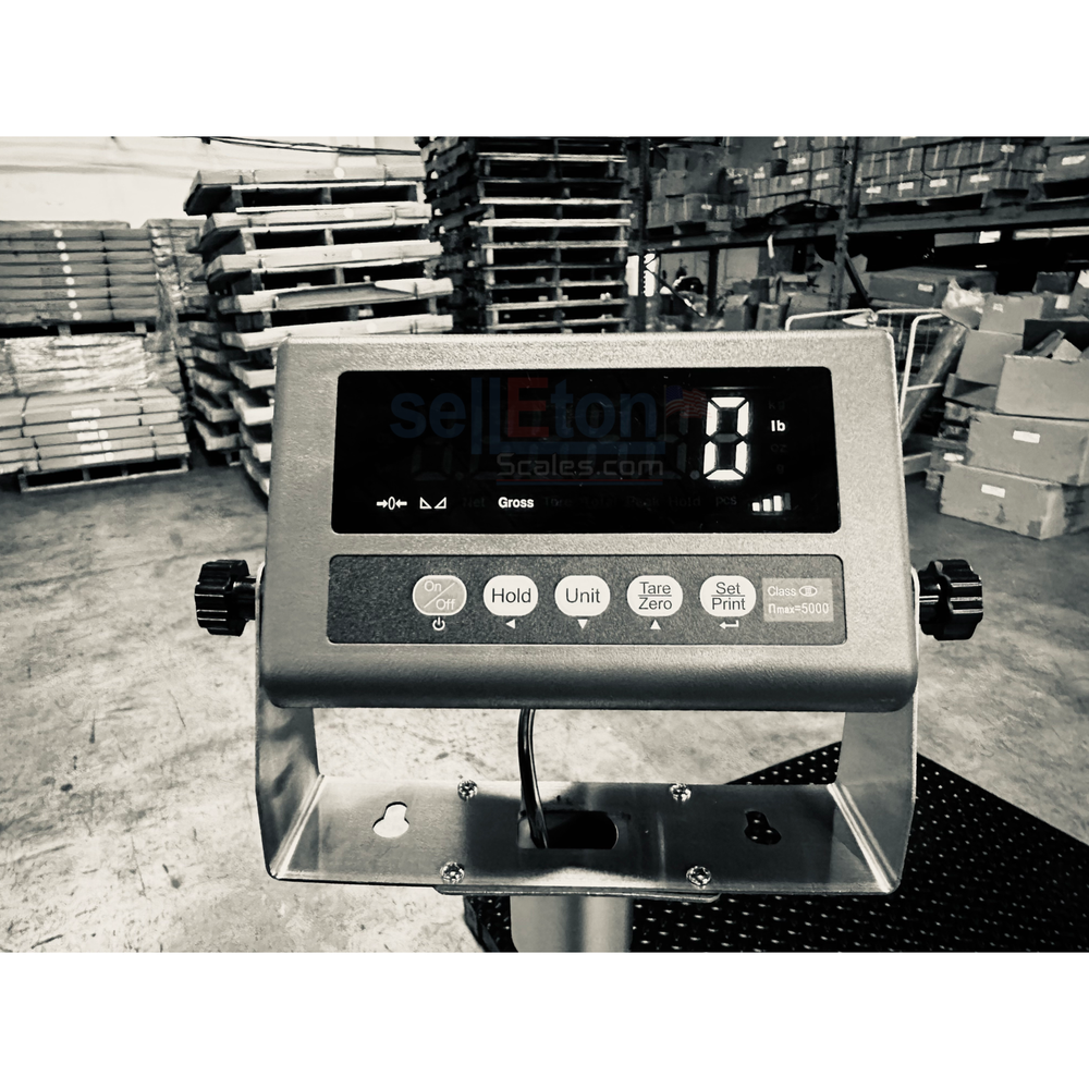 Industrial Floor Scale Advanced Weighing Solution with Data Transfer 1000x .2 lb