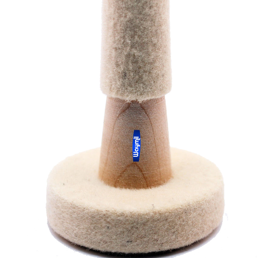 INSIDE RING BRACELET COMBINATION SOLID FELT BUFF POLISHING BUFFING JEWELRY