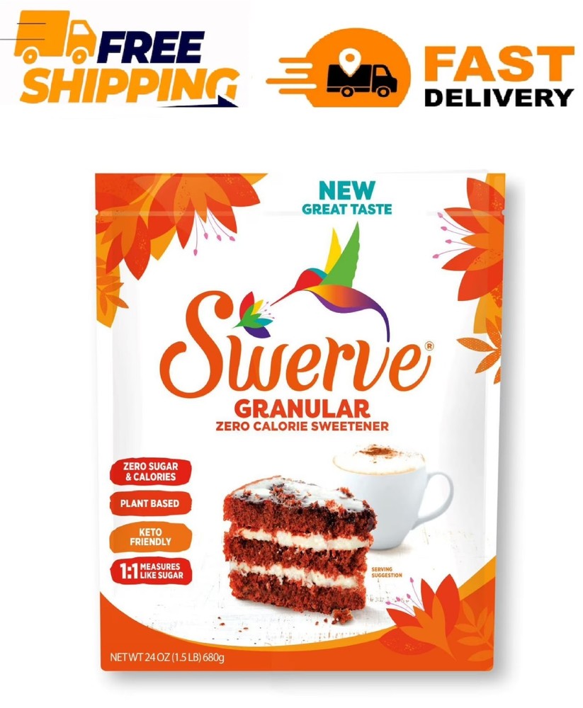 Swerve Granular Sugar Replacement, 24 oz.