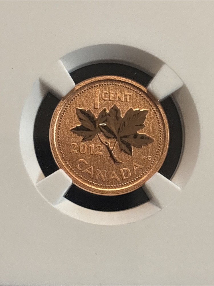 2012 Canada Penny Ngc Sp68 Red 1C