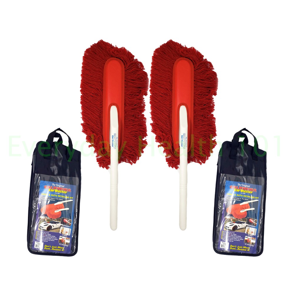 Original California Car Duster | Plastic Handle Duster - 2 Pack