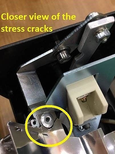 Replacement Reflector FITS HP Scitex FB500/700 EUV Lamp Shutter Motion ERROR FIX