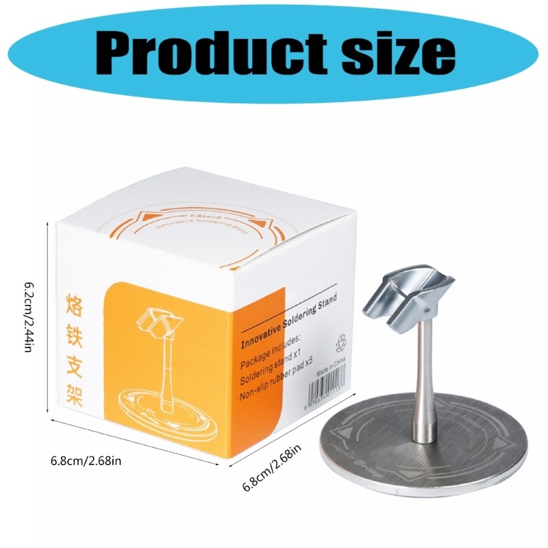 Sturdy Steel Stand for Soldering Tools Enhanced Stability