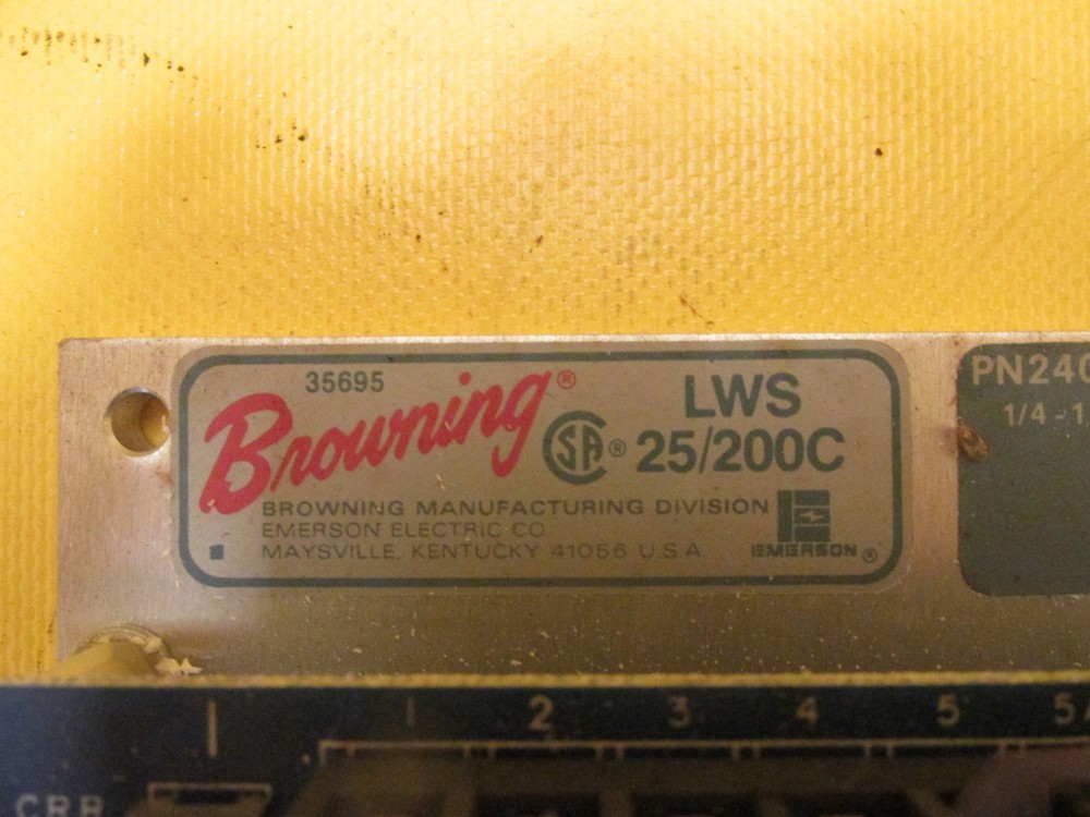 Browning DC Variable Speed Control Board LWS 25/200C