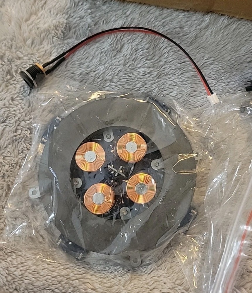 Magnetic Levitation Module DIY Kit with LED Lamp Max Load 500g for Levitation