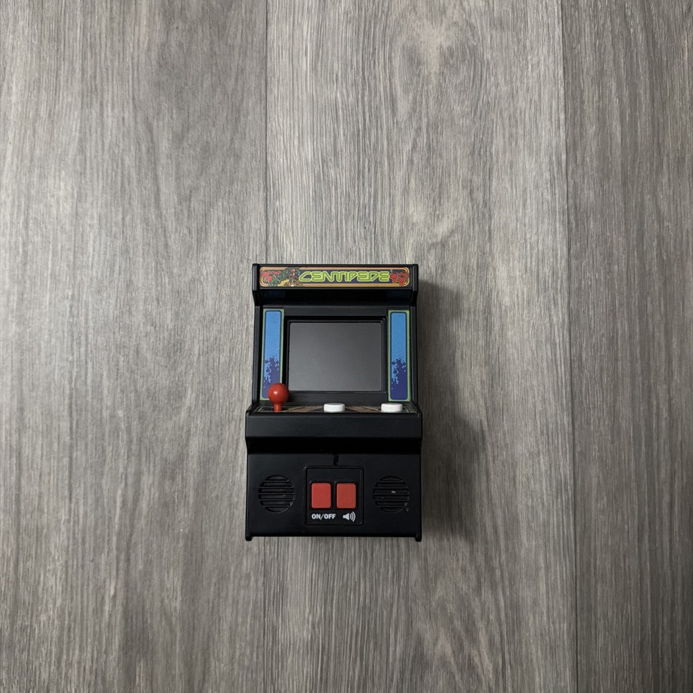 My Arcade Centipede Mini Retro Arcade Machine Works Great 6” Atari Game