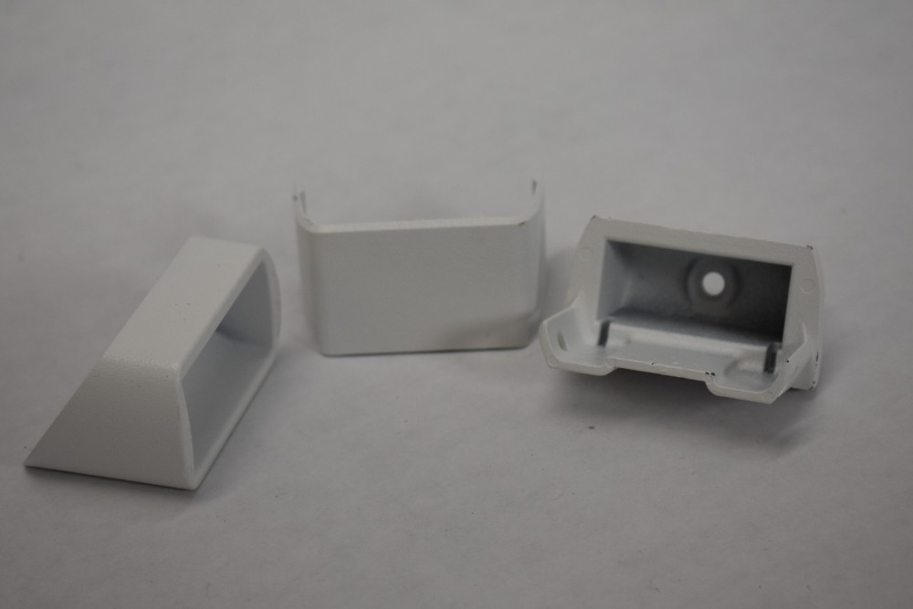 Deckorators Rapid Rail Weathered White Aluminum Support Brackets 4 Pack