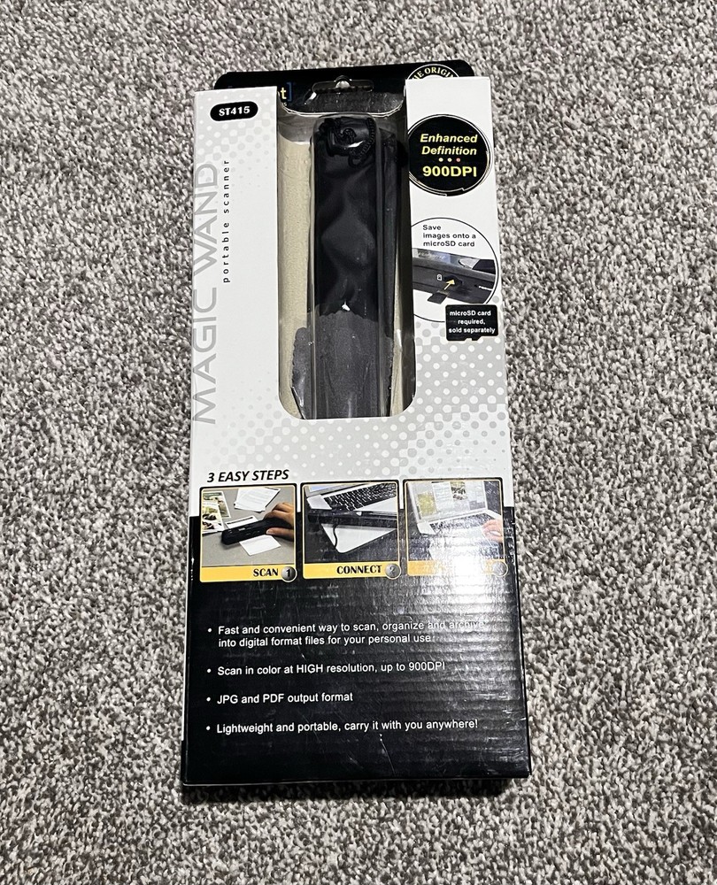 VuPoint Solutions Magic Wand Portable Scanner (PDS ST415 WM)