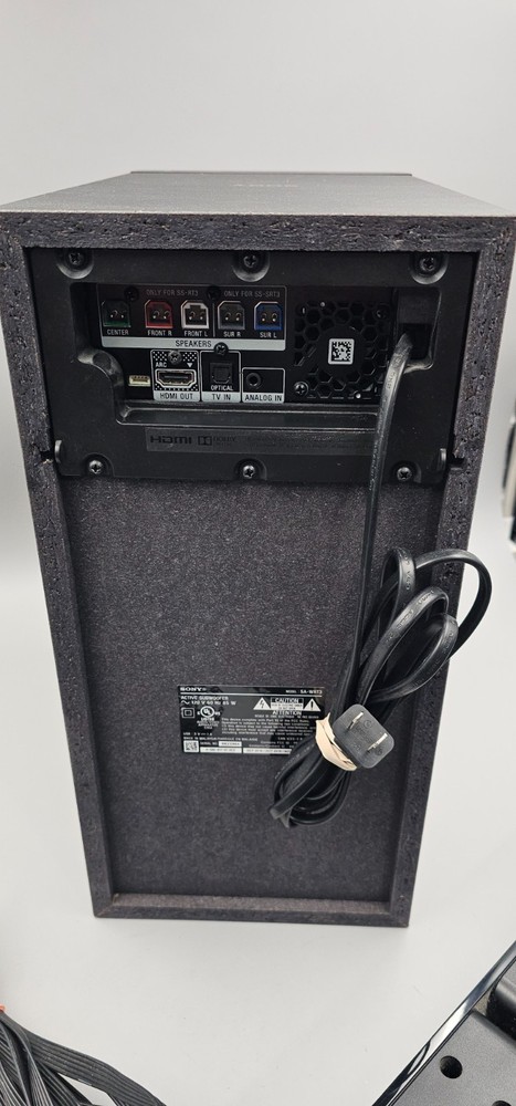 Sony home theater SA – WRT3