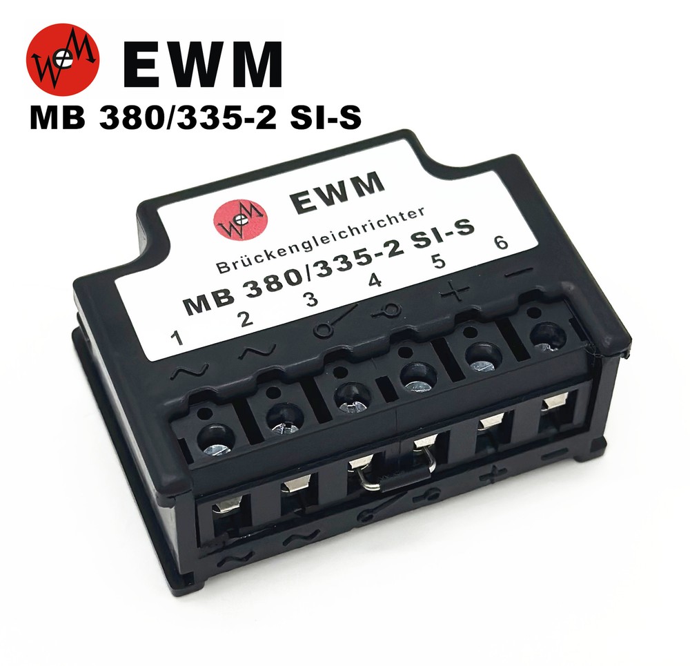 EWM Brückengleichrichter MB 380/335-2 SI-S full wave Ship Rectifier module