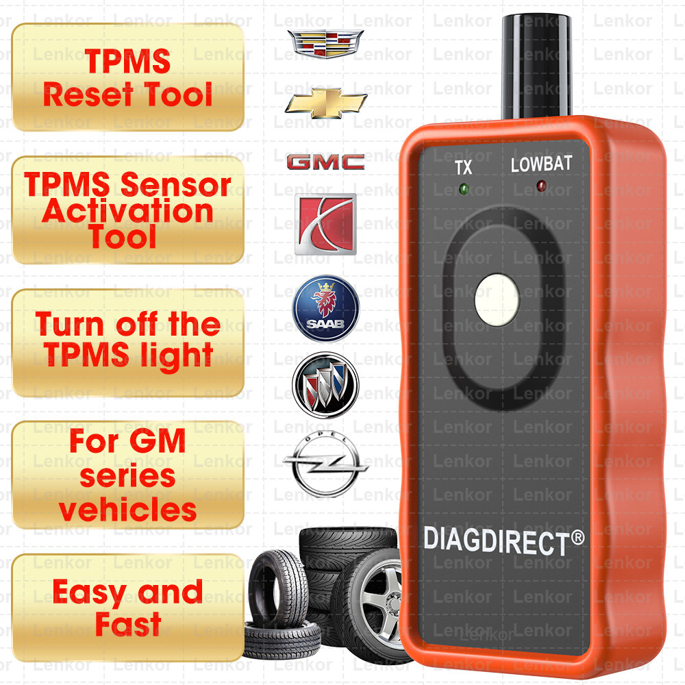 EL-50448 TPMS Reset Tool Relearn Auto Tool Tire Pressure Sensor For GM