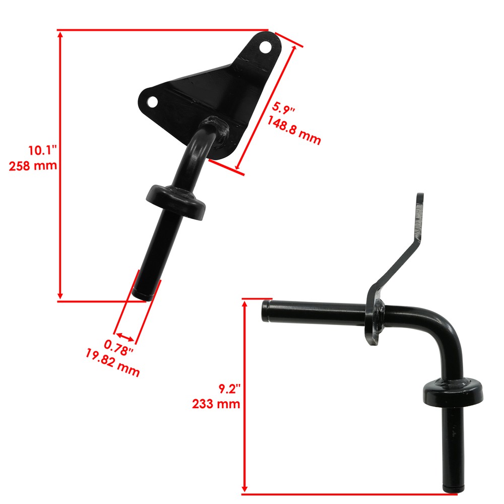 Caltric Spindle Arm Set for Craftsman Murray Simplicity Snapper 1727872ASM