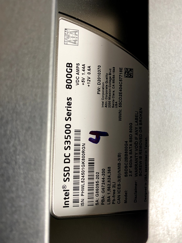 Nimble Storage CS300 - 800GB SSD