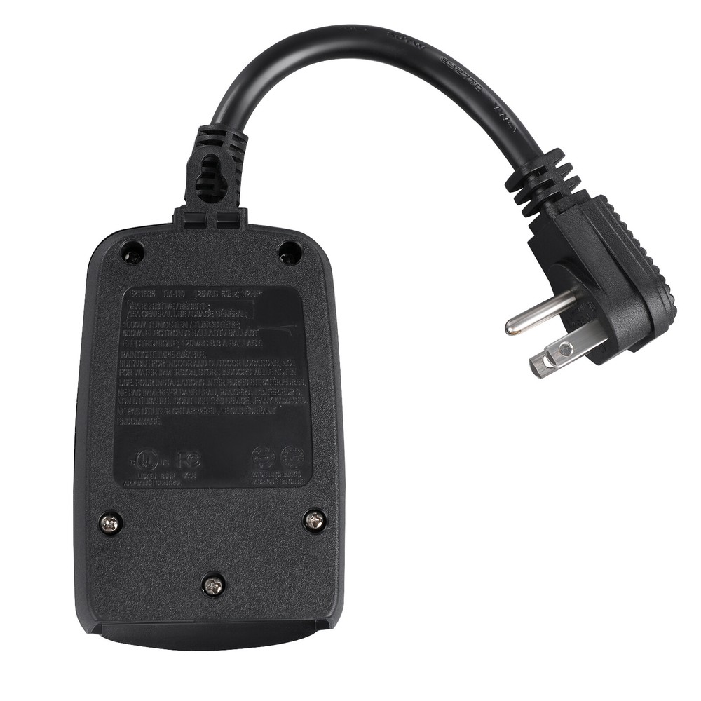 DEWENWILS Remote Control Outlet Timer Outdoor Waterproof Light Sensor Timer