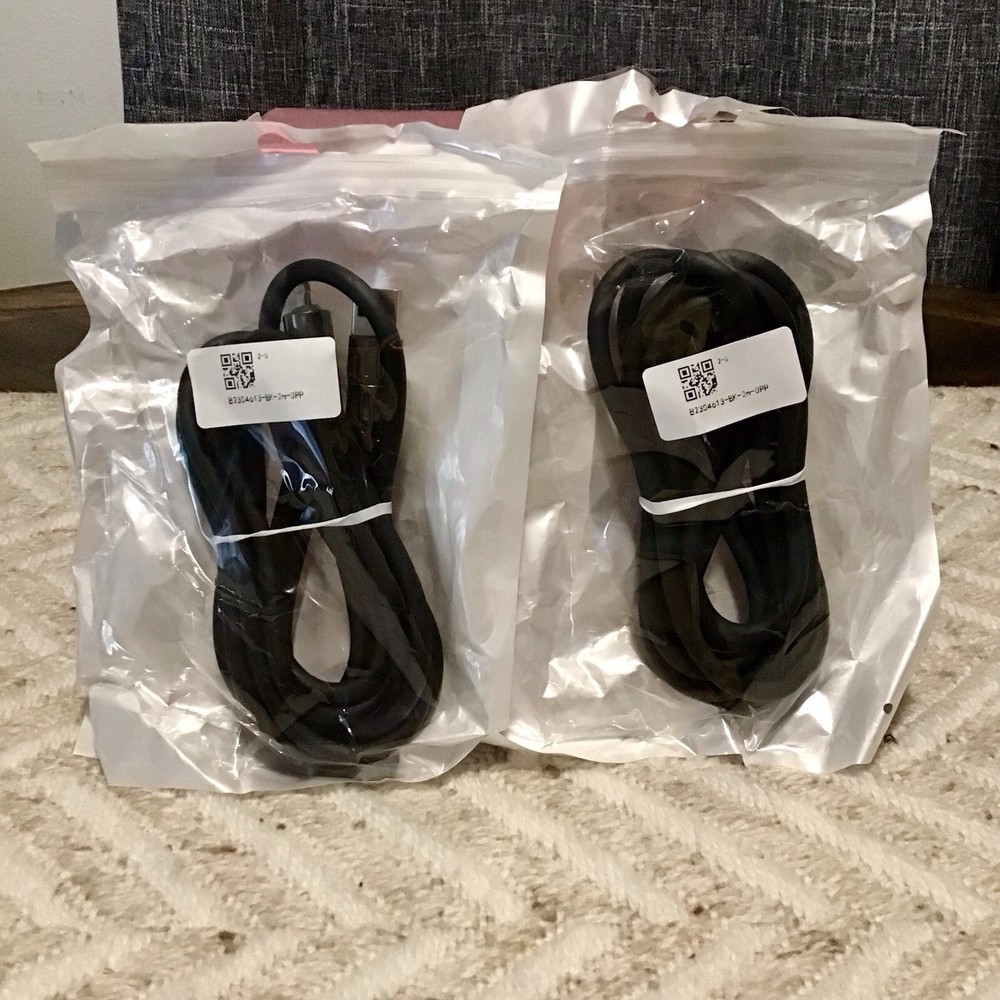 NEW Set Of 2 DisplayPort Computer Cable’s